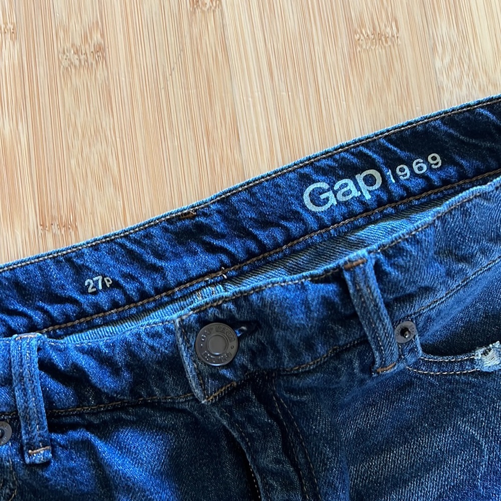 GAP 1969 jeans shorts - 27P - Picture 3 of 6